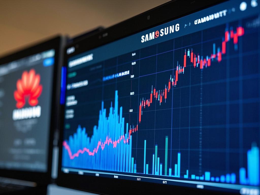 Samsung vs. Huawei Stocks: Tech Giants in Global Race