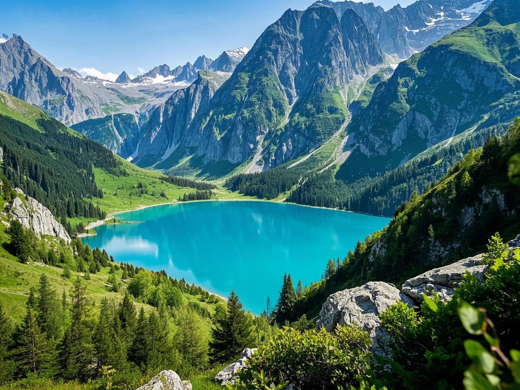 The Serene Lakes of the Alps: Alpine Beauty Under Siege