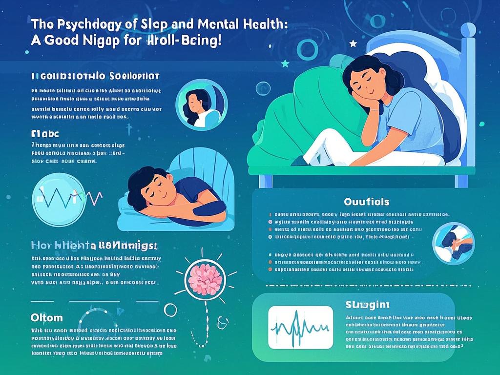 The Psychology of Sleep and Mental Health: A Good Night's Sleep for Well - Being!