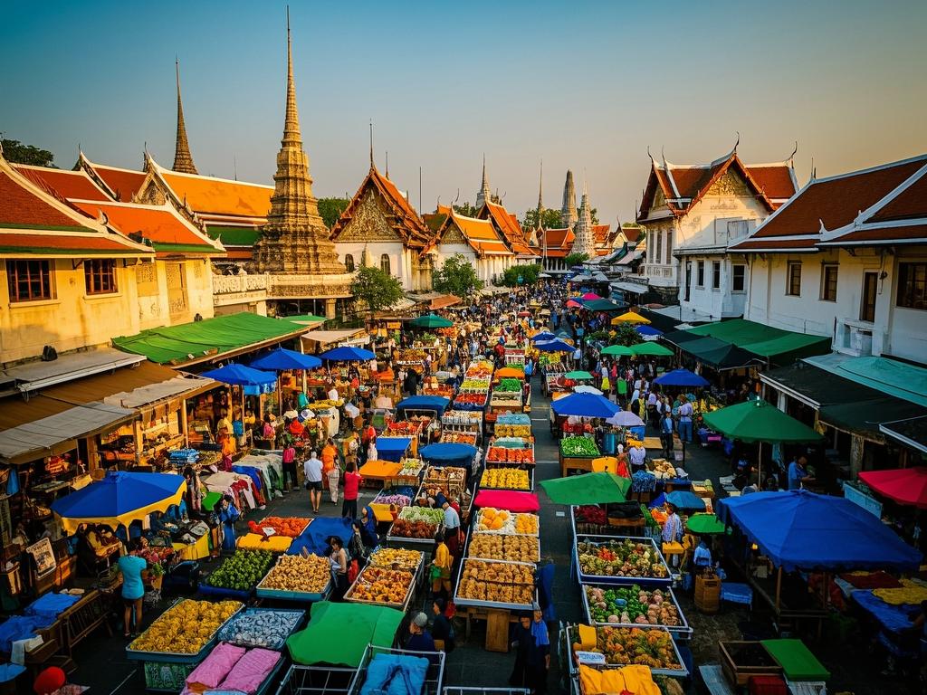 Bangkok: Temples, Markets, and Thai Delights!