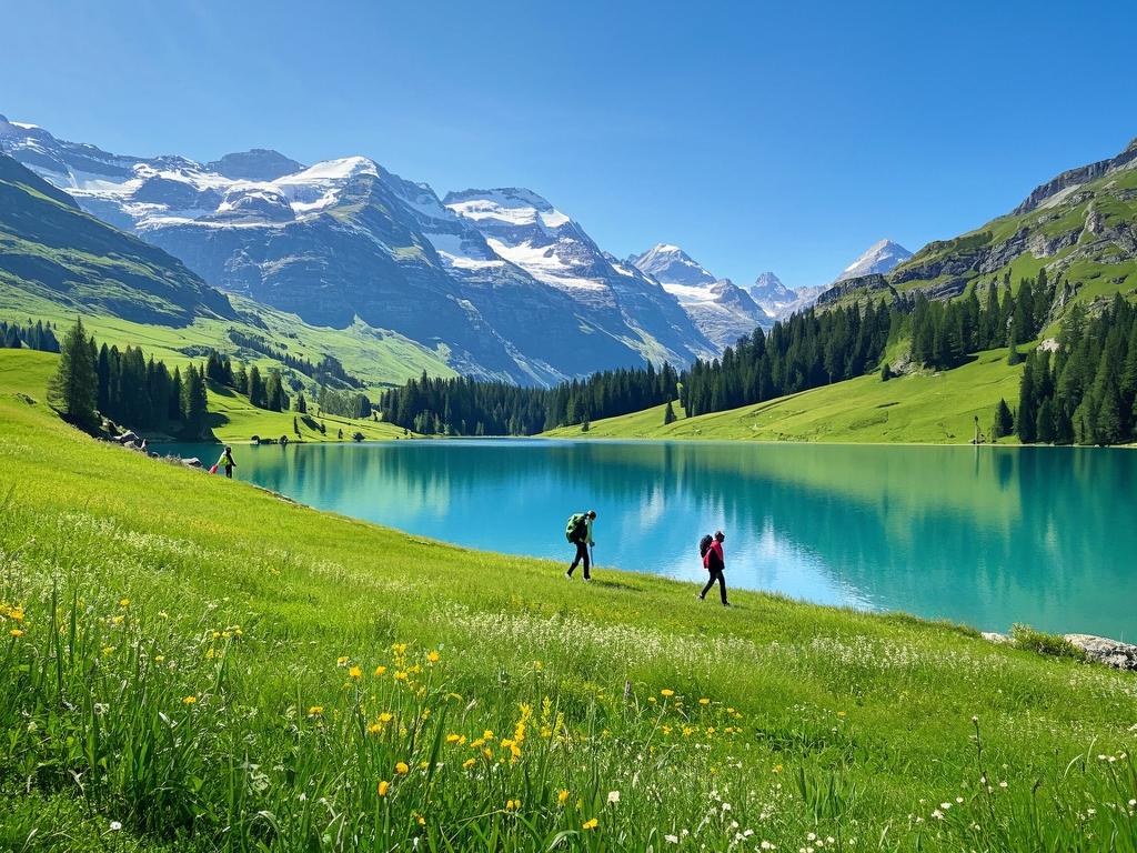 Discovering the Natural Wonders of the Swiss Alps in Spring