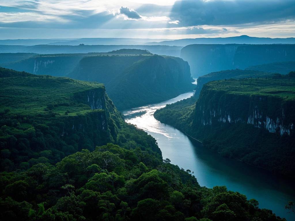The Mysterious Amazonian River Gorges