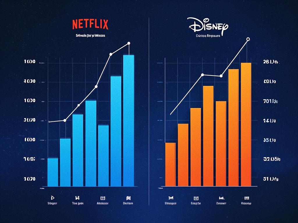 Netflix vs. Disney Stocks: Streaming Wars Heat Up