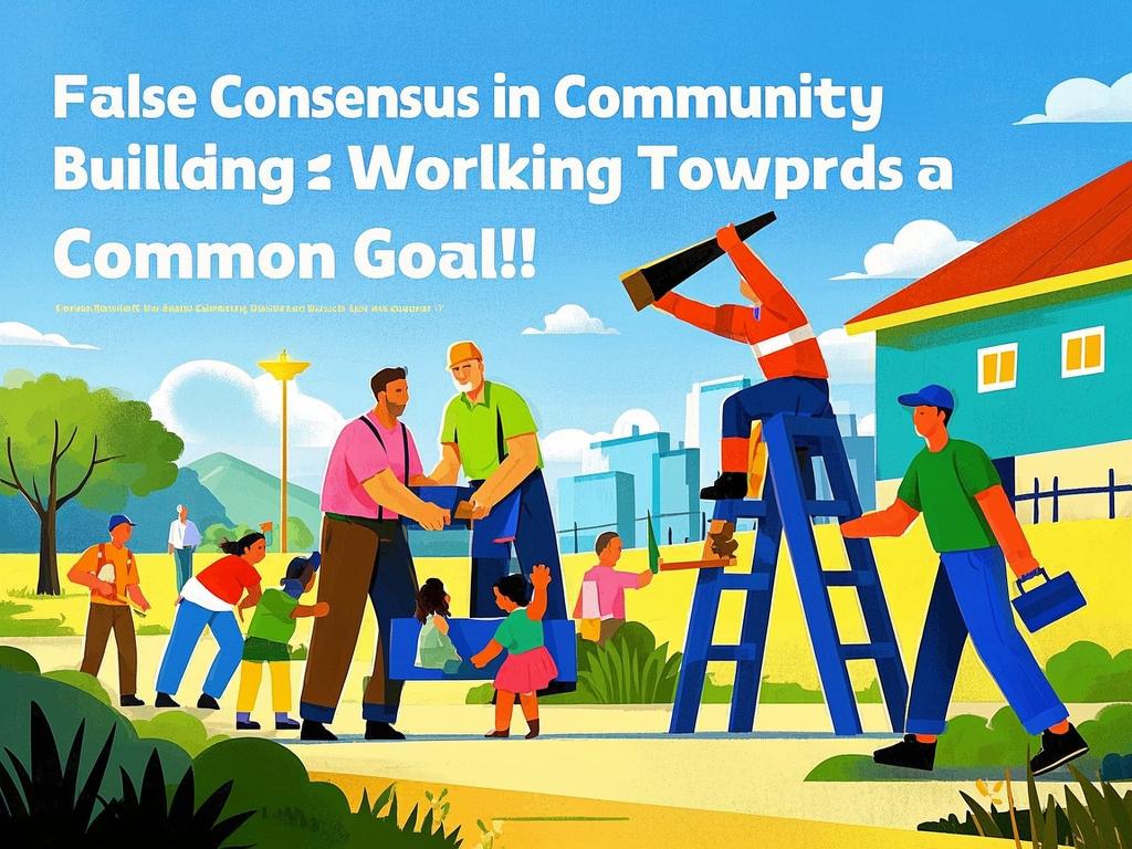The False Consensus in Community Building: Working Towards a Common Goal!