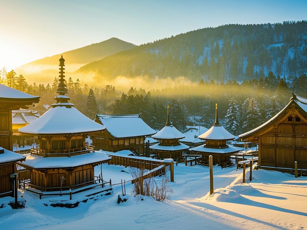 The Enchanting Temples of Japan's Hokkaido Shiretoko