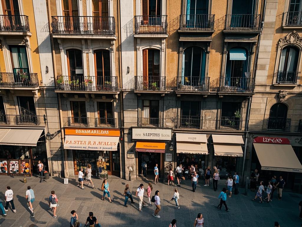 The Enchanting Architecture of Barcelona's La Rambla